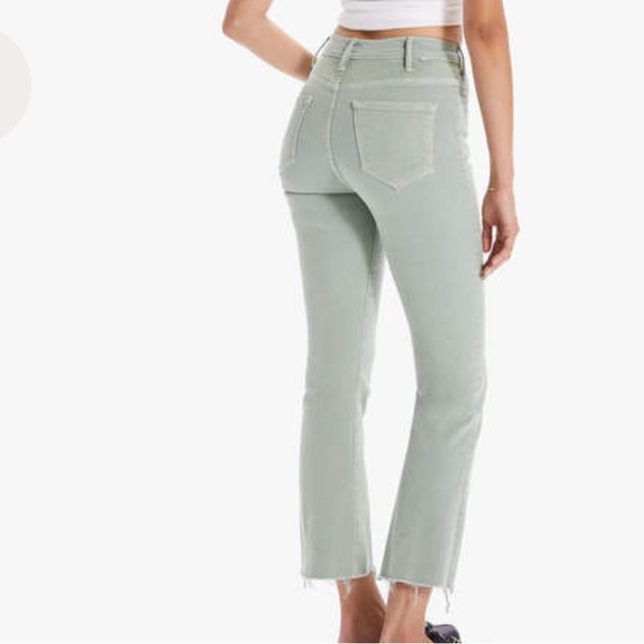 MOTHER Women's The Hustler Ankle Fray Jeans size 33 - Picture 3 of 11